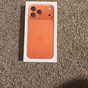 Apple Smartphone in Vibrant Orange